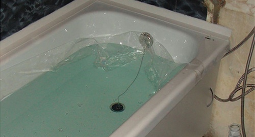 Установкой акрилового вкладыша | Лопухинка