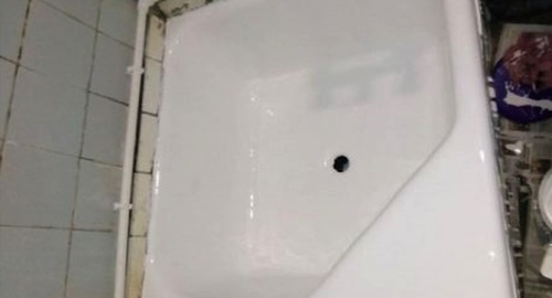 Обновление душевого поддона акрилом | Лопухинка